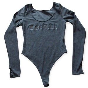 Blackmilk Clothing Bodysuit Logo Limited Edition